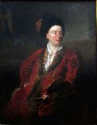 Nicolas de Largilliere Portrait of Jean-Baptiste Forest Sweden oil painting artist